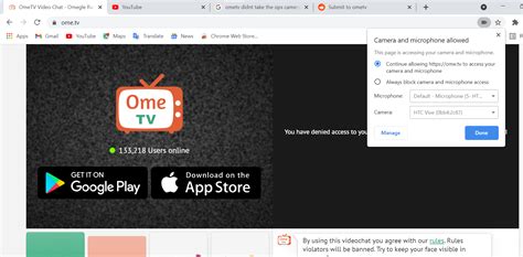 ometv|Cant use camera on ome.tv : r/ometv